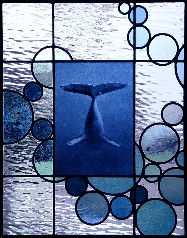 vitrail"Baleine