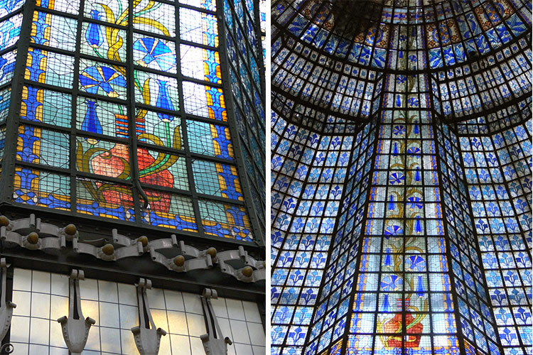 La coupole du Printemps Haussmenn