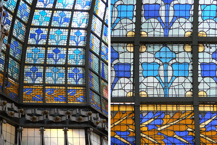 La coupole du Printemps Haussmenn