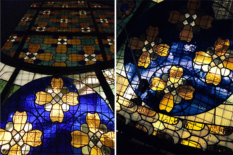 La coupole du Printemps Haussmenn