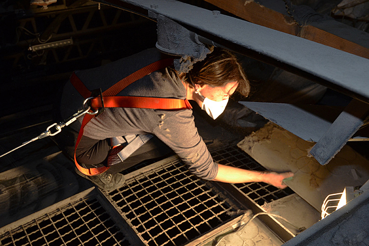 La coupole du Printemps Haussmenn