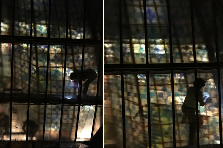 La coupole du Printemps Haussmenn