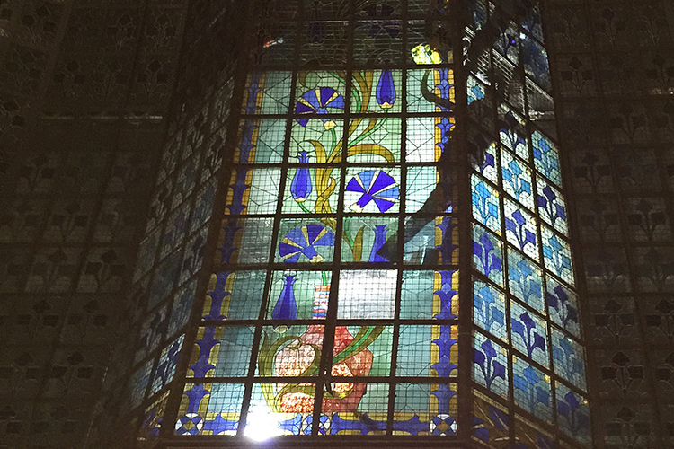 La coupole du Printemps Haussmenn